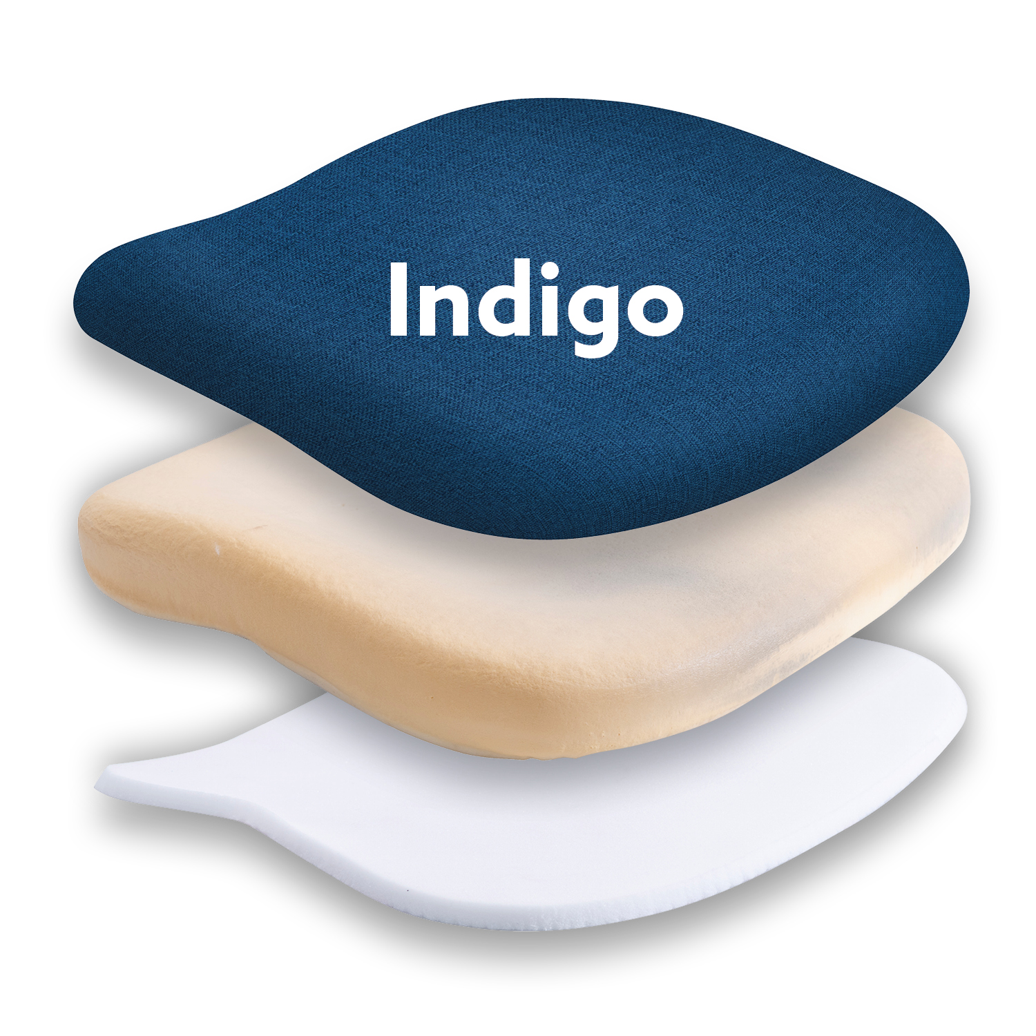 Upholstery Options - Indigo w/ Restored Seat Pad +